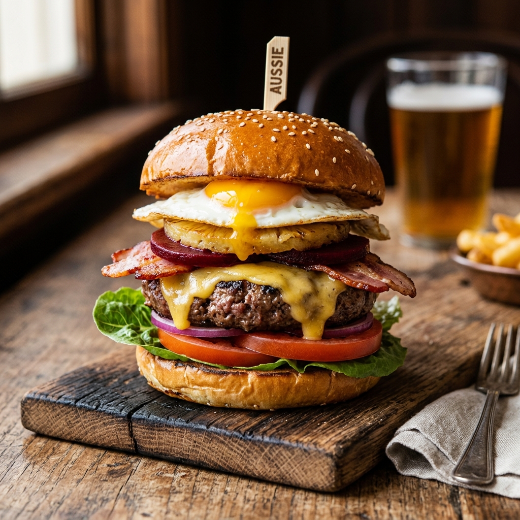 Aussie Angus Burger